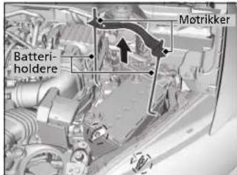 Motrikker Batteri- holdere