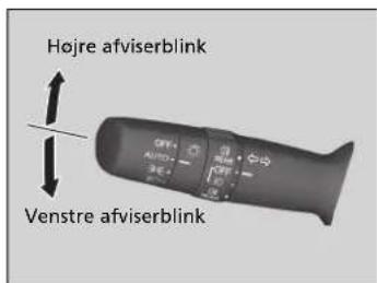 Højre afviserblink Venstre afviserblink