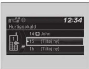 12:34 Hurtigopkald 14 John 15 (Tilføj ny) 16 (Tilføj ny)