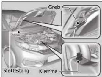 Greb Stottestang Klemme