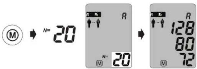 MICROLIFE WatchBP Home A BT - 查看测量值 - 3