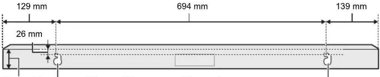 129 mm 694 mm 139 mm 26 mm