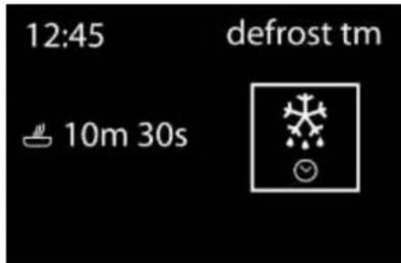 12:45 defrost tm 10m 30s