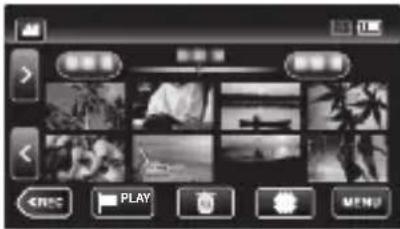 JVC Everio GZ-RX645AE - Spela upp/radera filer på enheten - 1