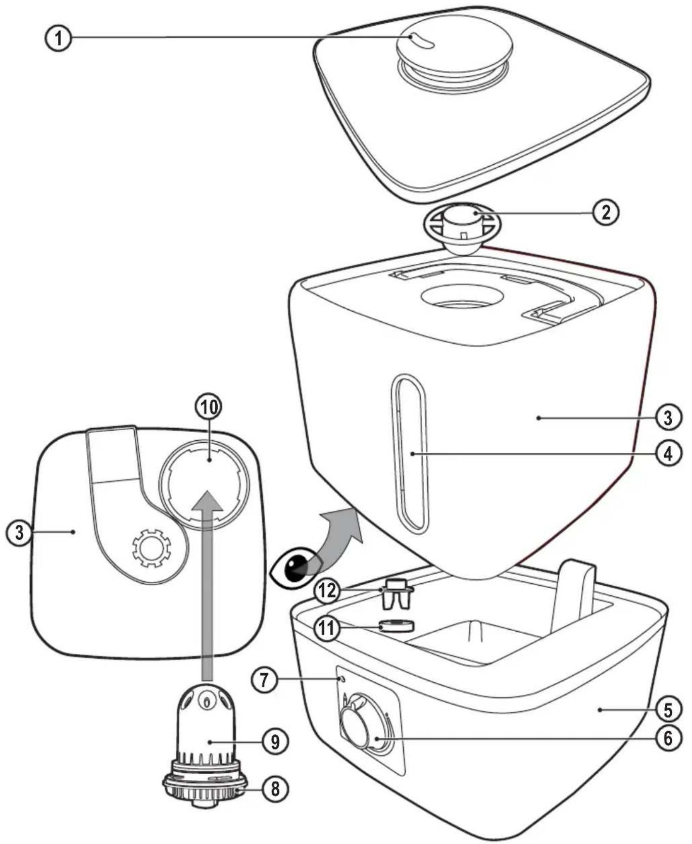 BLACK & DECKER HM3000 - (Traduction des instructions d'origine) - 1