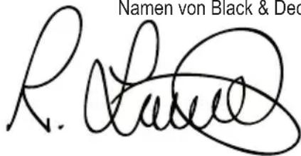 R. L. Bausse Name von Black & Dec Black & Dec