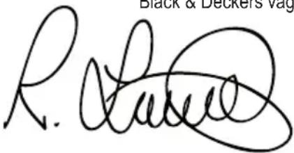 R. Dauve Black & Deckers vag