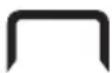 BLACK & DECKER BDT12 - Καπάκι ασφαλείας ακροδεκτών μπαταρίας (εικ. Η) - 1