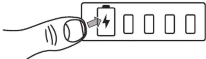 BLACK & DECKER BDT12 - Témoin du niveau de charge - 6