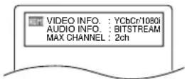DENON DVD-1940CI - Press the DISPLAY button again to exit. NOTE FOR HDMI DISPLAY: - 1