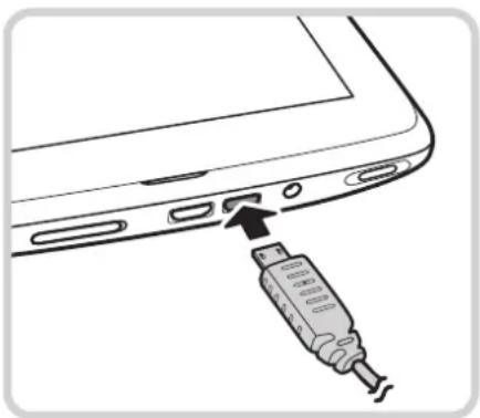 VIEWSONIC ViewPad 7x - Charge the battery - 1