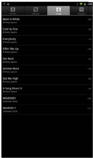 Been A While Britney Spears Cold As Fire Britney Spears Everybody Britney Spears Fillin' Me Up Britney Spears Get Back Britney Spears Gimme More Britney Spears Got Me High Britney Spears A Song About U Britney Spears WAVE0001 Unknown artist WAVE0011 Unknown artist