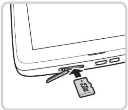 VIEWSONIC ViewPad 7x - To remove the memory card - 1