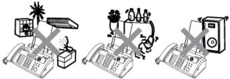 BROTHER FAX-878 - 注意 - 1
