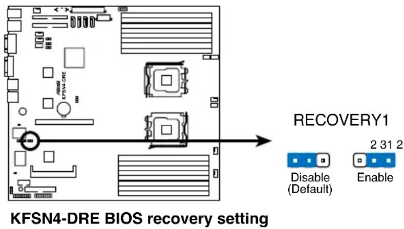 graph TD A["Microcontroller Block"] --> B["Recovery Setting"] B --> C["Disable (Default)"] B --> D["Enable"] style A fill:#f9f,stroke:#333 style B fill:#ccf,stroke:#333 style C fill:#cfc,stroke:#333 style D fill:#fcc,stroke:#333 note right of B RECOVERY1 2 31 2 end