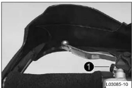 HUSQVARNA FR 450 Rally (2020) - Adjusting the basic position of the clutch lever - 1