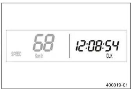 SPEED 68 Km/h 12:08:54 CLK 400319-01