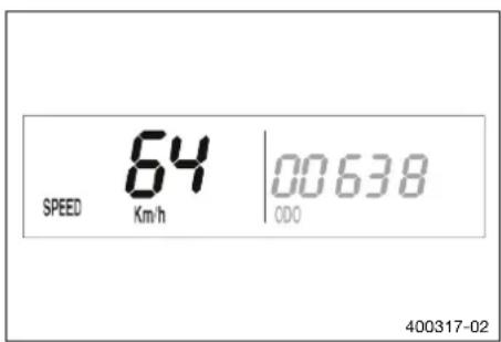 SPEED 64 Km/h 00638 000 400317-02