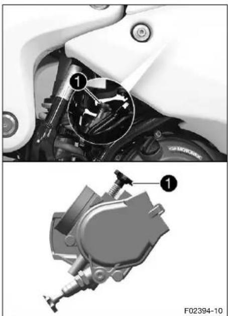 HUSQVARNA FR 450 Rally (2020) - Adjusting the idle speed - 1