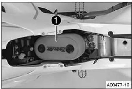 HUSQVARNA FR 450 Rally (2020) - Installing the air filter - 1