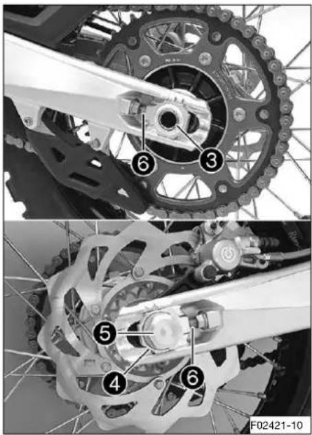 Technical diagram of bicycle gear assembly with numbered components for identification