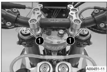 HUSQVARNA FR 450 Rally (2020) - Bleeding the fork legs - 1