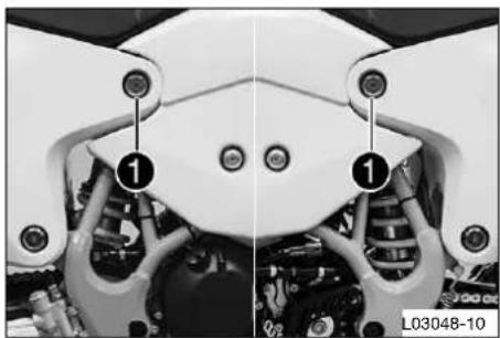 HUSQVARNA FR 450 Rally (2019) - Removing shock absorber - 1