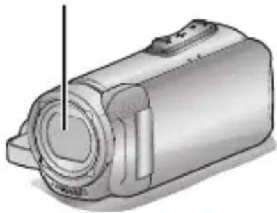 JVC GZ-R410 - Beskyttelse af objektivet - 1