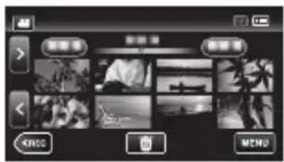 JVC GZ-R410 - Afspilning/sletning af filer på denne enhed - 1