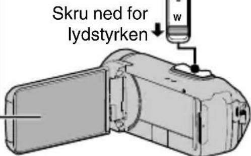 Skru ned for lydstyrken