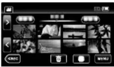 JVC GZ-R441 - Afspilning/sletning af filer på denne enhed - 1