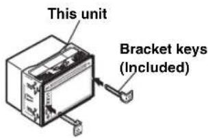 This unit Bracket keys (Included)