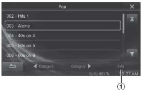 Pop 002 - Hits 1 003 - Alpine 004 - 40s on 4 005 - 50s on 5 006 - 60s on 6 Category Category Info 0:12.80 To 127 AM