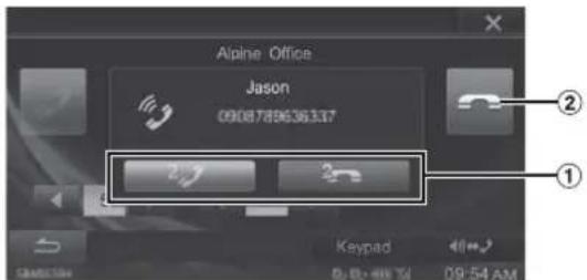 Alpine Office Jason 09:08789636337 ① ② ③ Keypad 0:10:488 Tc 09:54 AM