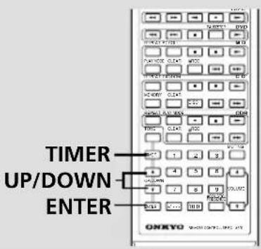 TIMER UP/DOWN ENTER