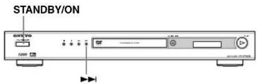 ONKYO DV-SP303 - 设置电视制式 - 1