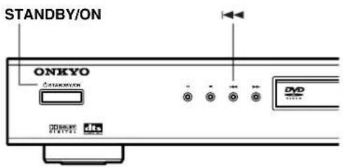 ONKYO DV-SP303 - 使用前面板控制将视频输出转换为隔行扫瞄 - 1