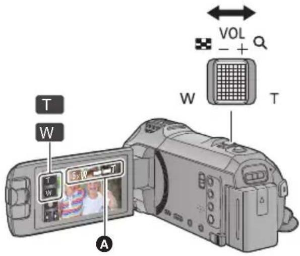 PANASONIC HC-V750M - Brug af zoom - 1