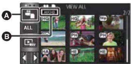 PANASONIC HC-V750M - Afspilning af film/billeder - 2