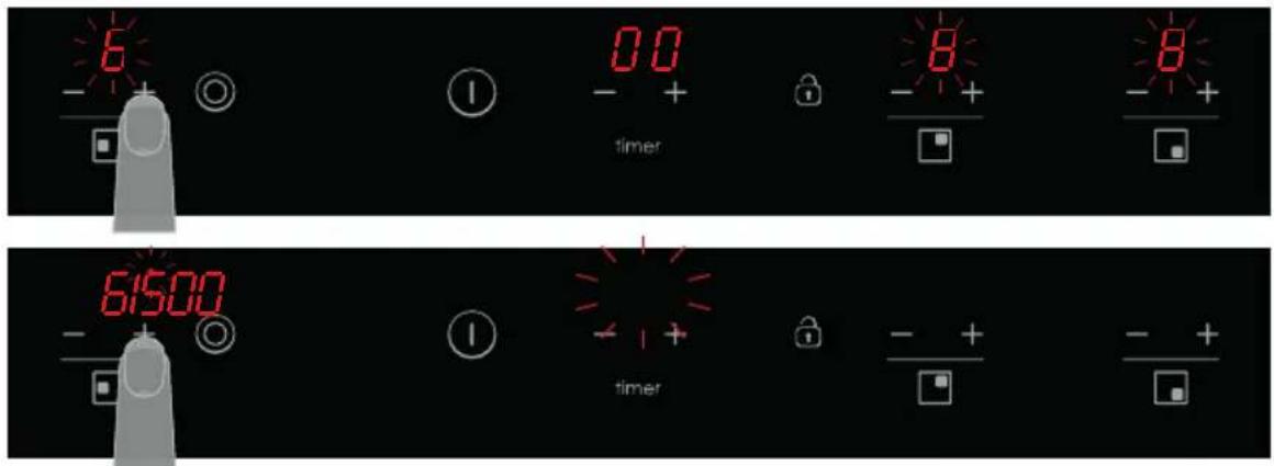 6 - + ① 00 - + timer 8 - + #- 8 - + #- 61500 - + ① -1+ timer - + #- - +