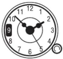 12 11 1 10 2 9 8 3 4 7 6 5