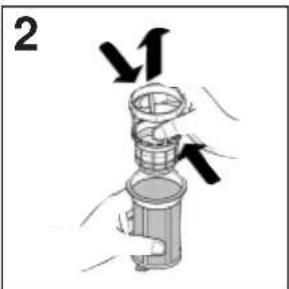 Illustration of a hand holding a cylindrical object with arrows indicating motion or force.