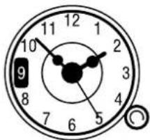 10 9 8 7 6 5 4 3 2 1 11 12 13