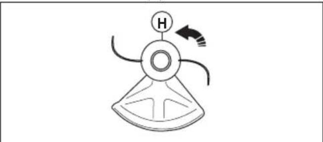 HUSQVARNA 131RB - To attach the trimmer guard and the trimmer head - 3