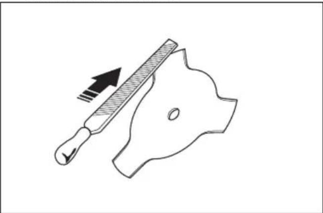 HUSQVARNA 131RB - To sharpen grass cutters and grass blades - 1