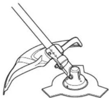 HUSQVARNA 131RB - Cutting attachment guard - 1