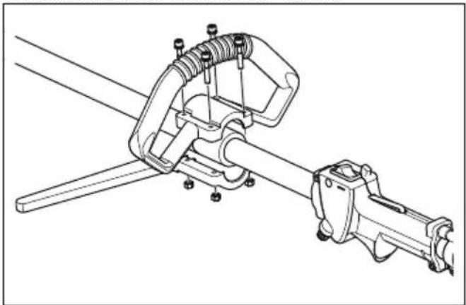 HUSQVARNA 131RB - To install the loop handle - 1