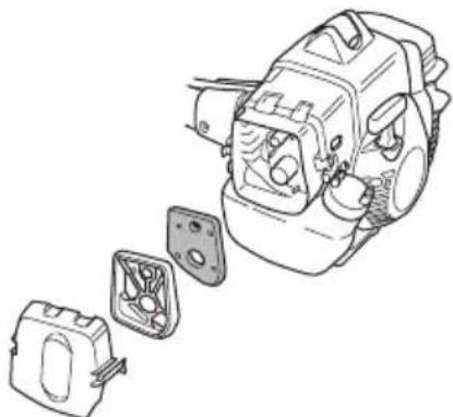HUSQVARNA 336RK - Air filter - 2
