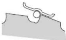 HUSQVARNA 336RK - Sharpening the saw blade - 3
