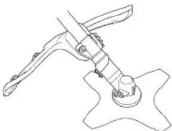 HUSQVARNA 336RK - Cutting attachment guard - 2